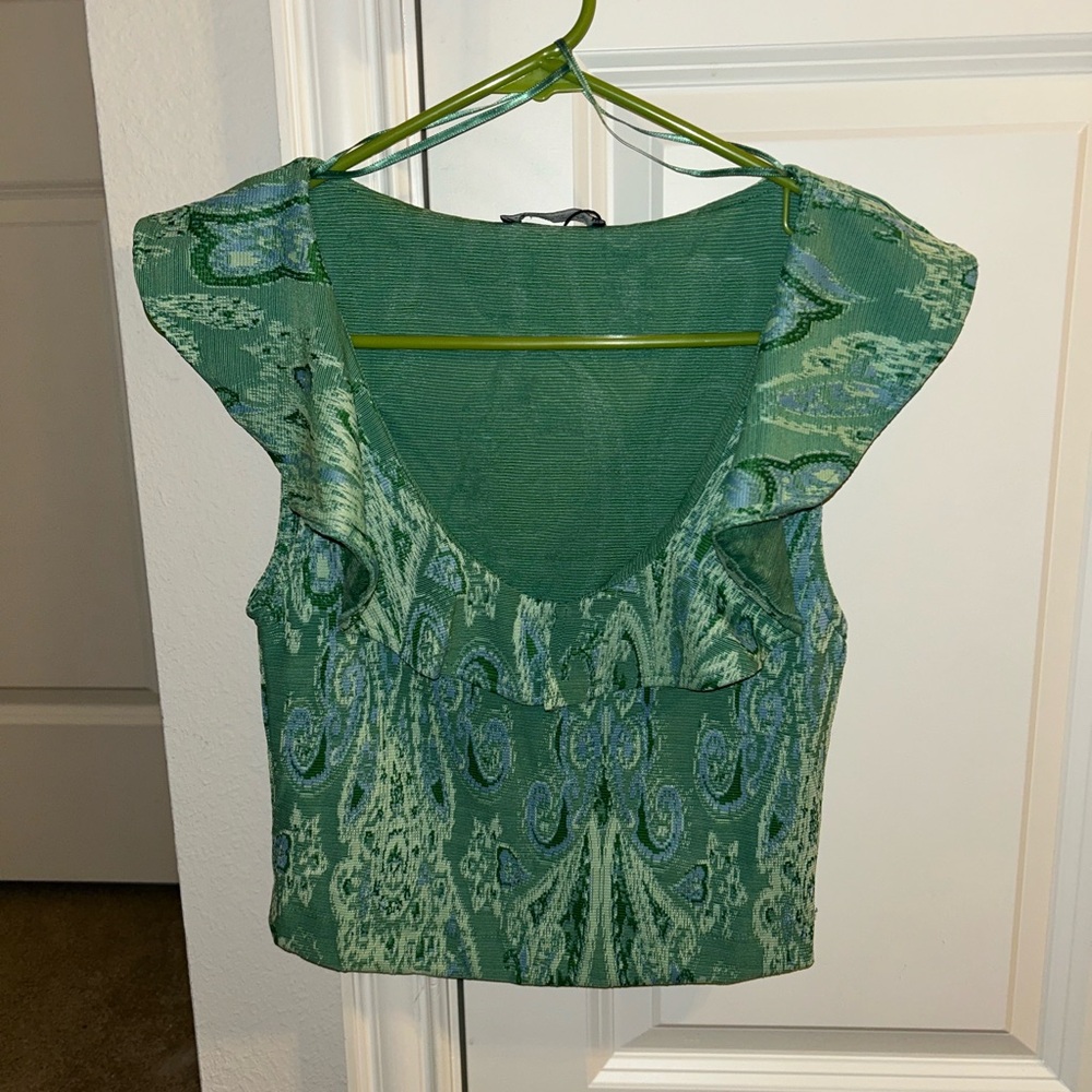 Zara Plunge Crop (NEW WITH TAGS)